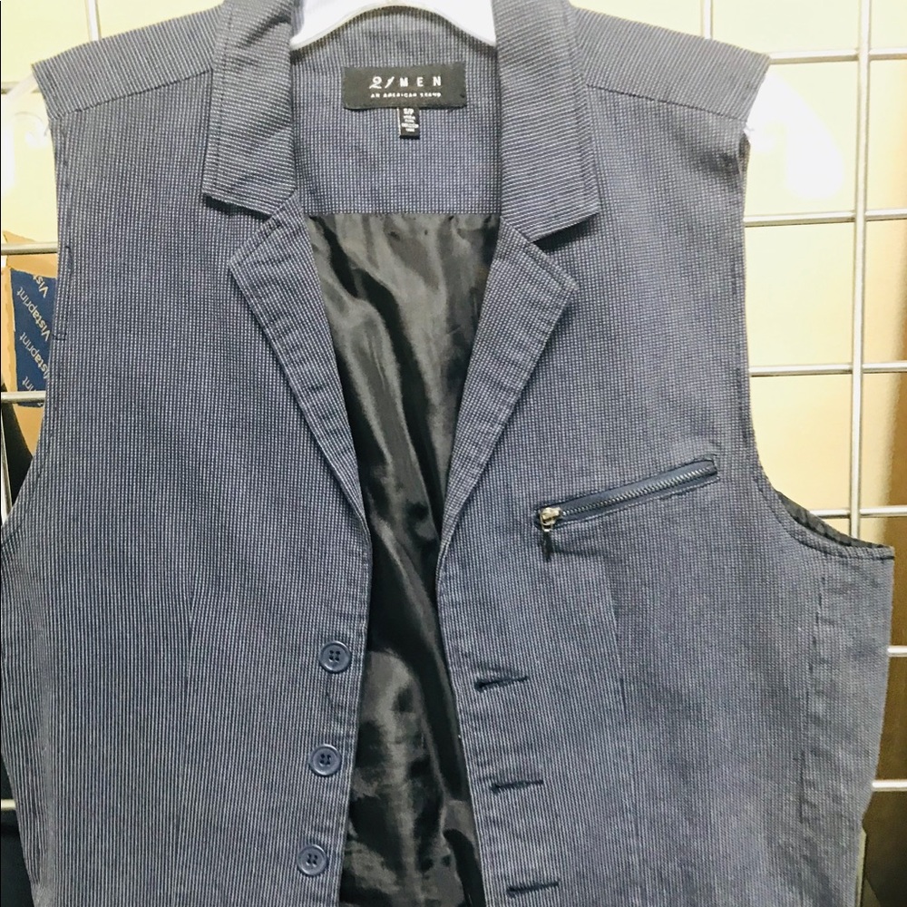 Men’s denim vest